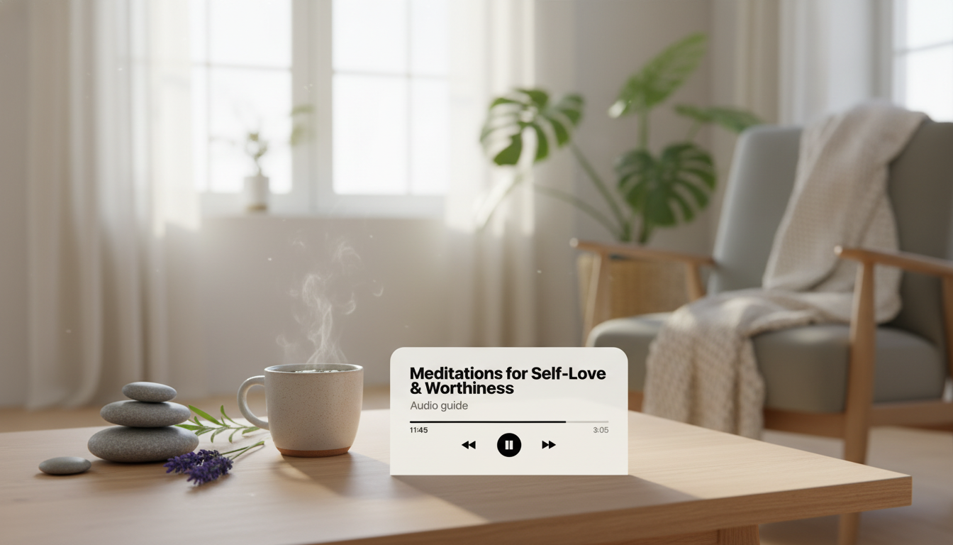 Self-Love & Worthiness Meditations: 7-Day Guided Calm